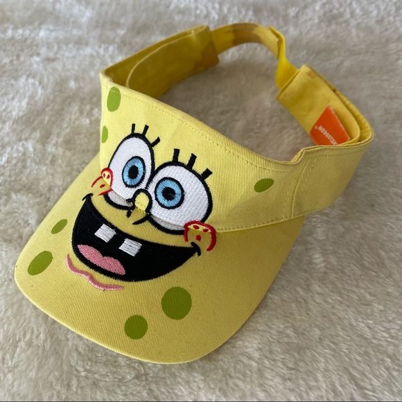Nickelodeon Accessories Nickelodeon Spongebob Sun Visor Cap Hat
